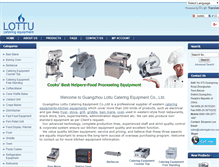 Tablet Screenshot of cateringdevice.com